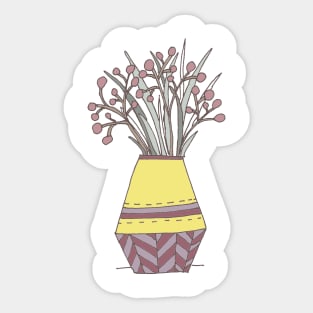 Plum Blooms Sticker